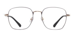 ROCOCO ROC 8554-C.07 Optik Genç Kadın Köşeli Çerçeveli Titanyum - ROCOCO