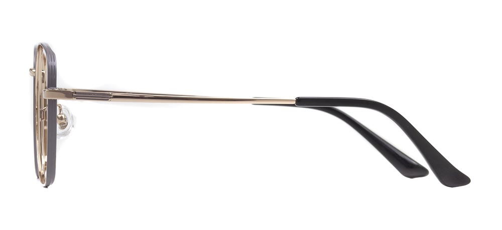 ROCOCO ROC 8554-C.07 Optik Genç Kadın Köşeli Çerçeveli Titanyum - 3