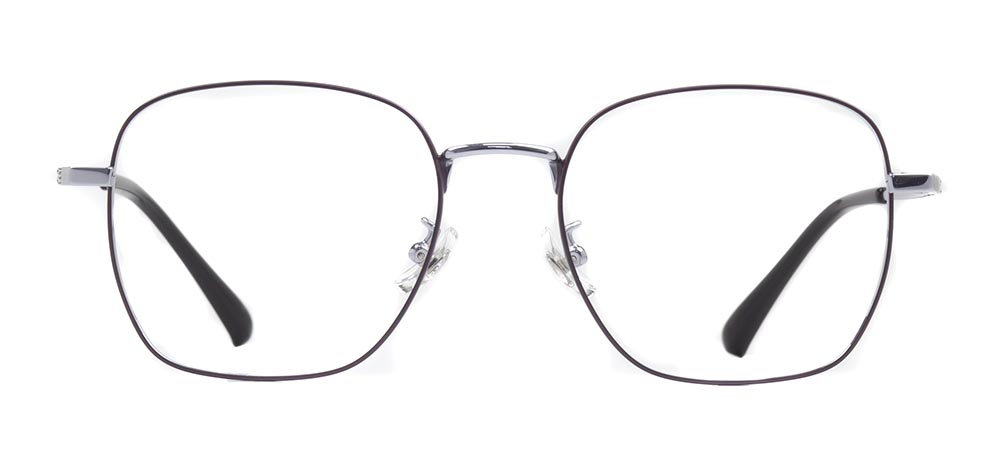 ROCOCO ROC 8554-C.08 Optik Genç Erkek, Kadın, Unisex Köşeli Çerçeveli Titanyum - 1