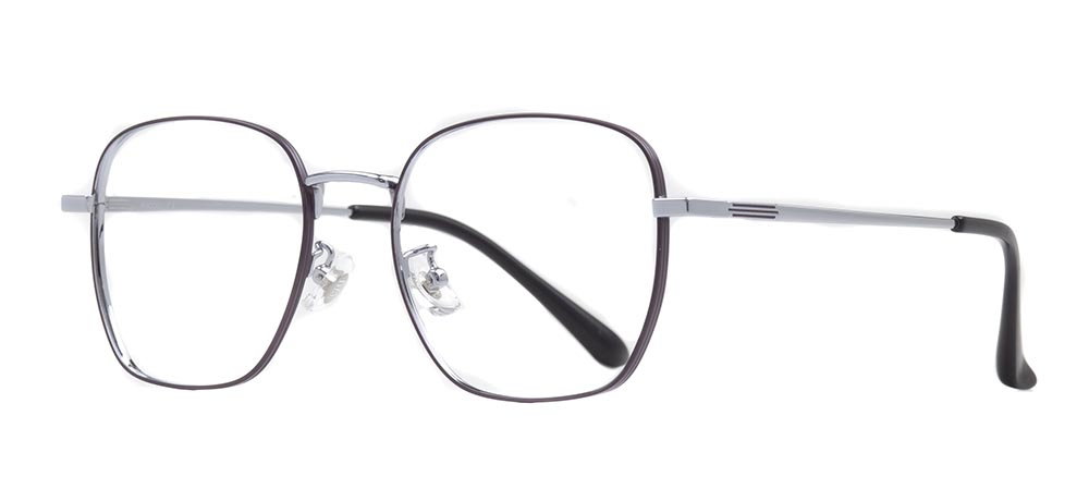 ROCOCO ROC 8554-C.08 Optik Genç Erkek, Kadın, Unisex Köşeli Çerçeveli Titanyum - 2