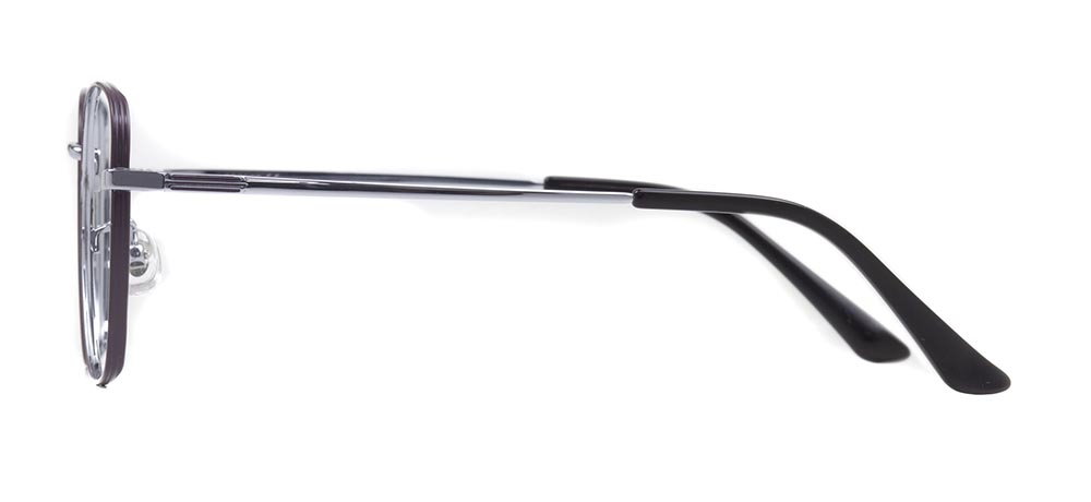 ROCOCO ROC 8554-C.08 Optik Genç Erkek, Kadın, Unisex Köşeli Çerçeveli Titanyum - 3