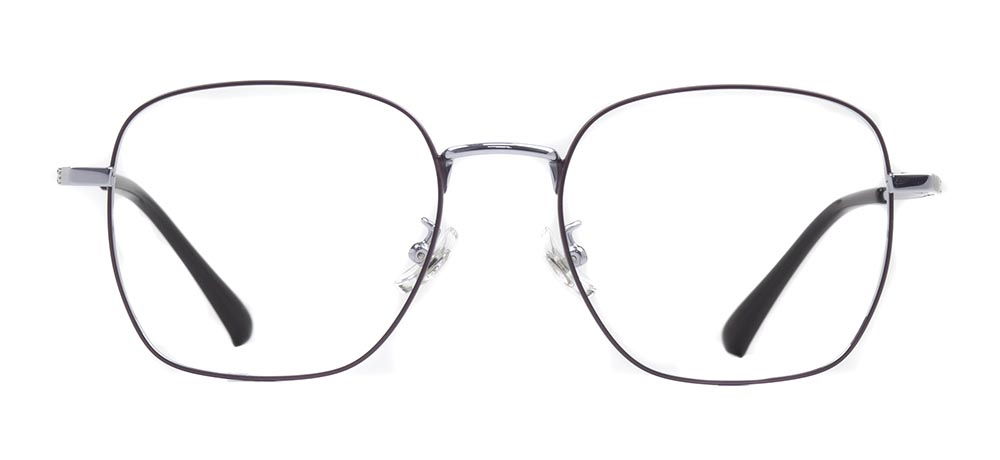 ROCOCO ROC 8554-C.08 Optik Genç Erkek,Kadın,Unisex Köşeli Çerçeveli Titanyum - 1