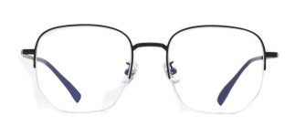 ROCOCO ROC 8555-C.02 Optik Genç Erkek, Kadın, Unisex Köşeli Yarım Çerçeveli Titanyum - ROCOCO