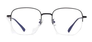 ROCOCO ROC 8555-C.02 Optik Genç Erkek,Kadın,Unisex Köşeli Yarım Çerçeveli Titanyum - ROCOCO