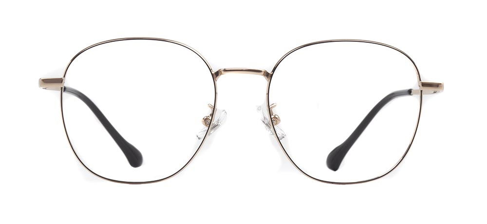 ROCOCO ROC 8557-C.01 Optik Genç Kadın Köşeli Çerçeveli Titanyum - 1