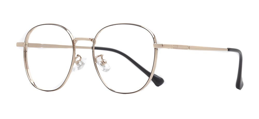 ROCOCO ROC 8557-C.01 Optik Genç Kadın Köşeli Çerçeveli Titanyum - 2