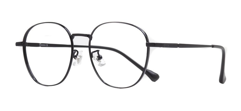 ROCOCO ROC 8557-C.02 Optik Genç Erkek, Kadın, Unisex Köşeli Çerçeveli Titanyum - 2