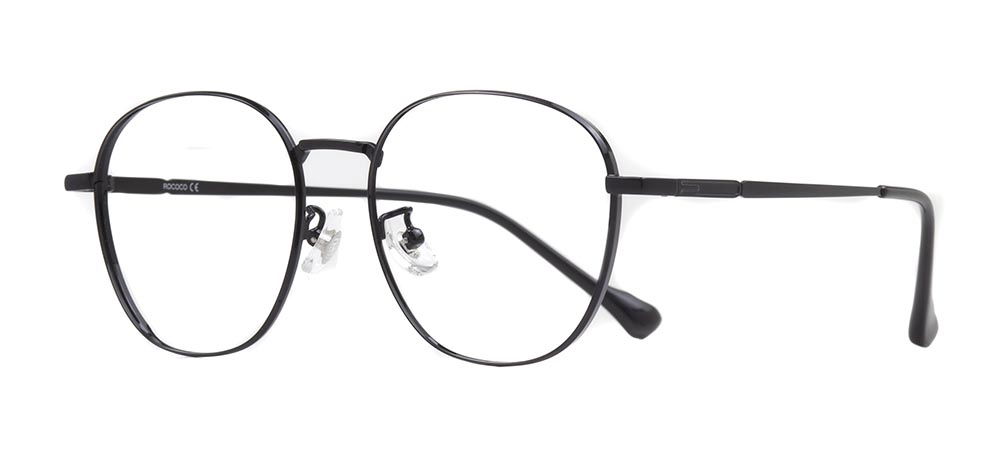 ROCOCO ROC 8557-C.02 Optik Genç Erkek,Kadın,Unisex Köşeli Çerçeveli Titanyum - 2