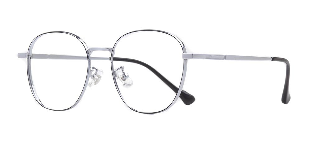 ROCOCO ROC 8557-C.04 Optik Genç Erkek, Kadın, Unisex Köşeli Çerçeveli Titanyum - 2