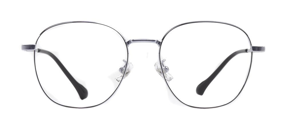 ROCOCO ROC 8557-C.04 Optik Genç Erkek,Kadın,Unisex Köşeli Çerçeveli Titanyum - 1