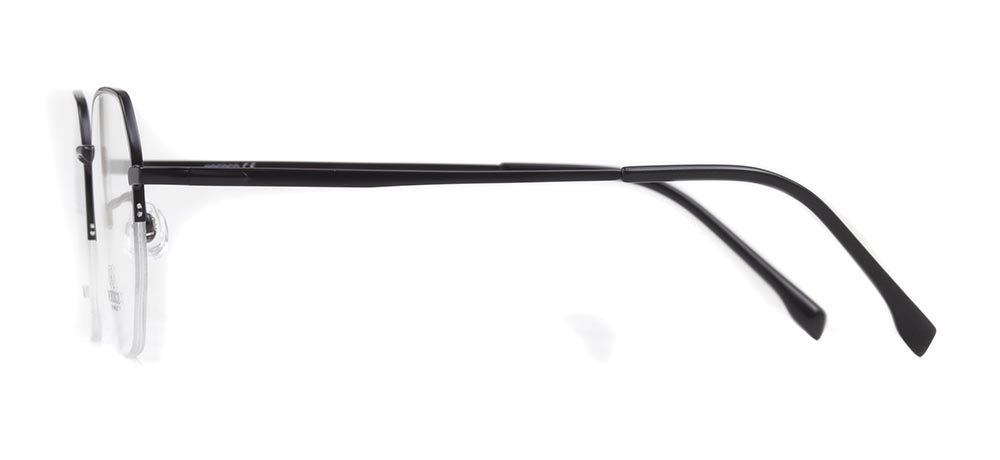 ROCOCO ROC 8558-C.02 Optik Genç Erkek, Kadın, Unisex Geometrik Yarım Çerçeveli Titanyum - 3