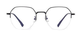 ROCOCO ROC 8558-C.02 Optik Genç Erkek,Kadın,Unisex Geometrik Yarım Çerçeveli Titanyum - ROCOCO