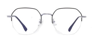 ROCOCO ROC 8558-C.04 Optik Genç Erkek, Kadın, Unisex Geometrik Yarım Çerçeveli Titanyum - ROCOCO