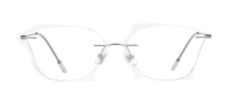 ROCOCO ROC 8559-C.04 Optik Genç Kadın Çekik Çerçevesiz Titanyum 