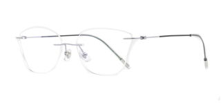 ROCOCO ROC 8559-C.04 Optik Genç Kadın Çekik Çerçevesiz Titanyum - ROCOCO (1)