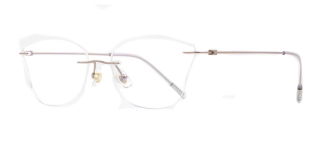 ROCOCO ROC 8559-C.05 Optik Genç Kadın Çekik Çerçevesiz Titanyum - ROCOCO (1)