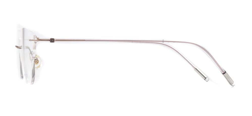 ROCOCO ROC 8559-C.05 Optik Genç Kadın Çekik Çerçevesiz Titanyum - 3