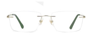 ROCOCO ROC 8560-C.01 Optik Genç Erkek Köşeli Çerçevesiz Titanyum - ROCOCO