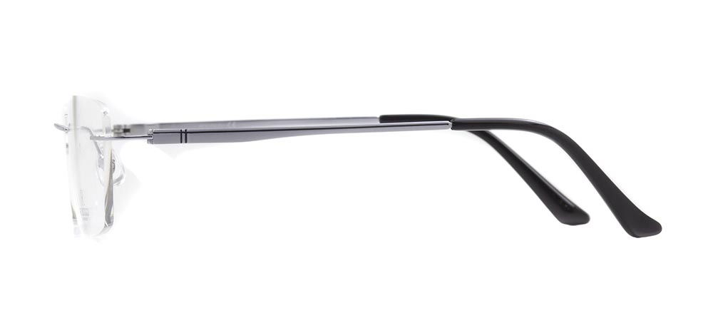 ROCOCO ROC 8560-C.02 Optik Genç Erkek Köşeli Çerçevesiz Titanyum - 3