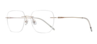 ROCOCO ROC 8561-C.01 Optik Genç Kadın Köşeli Çerçevesiz Titanyum - ROCOCO (1)