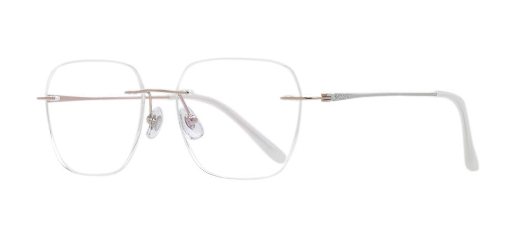 ROCOCO ROC 8561-C.03 Optik Genç Kadın Köşeli Çerçevesiz Titanyum - 2