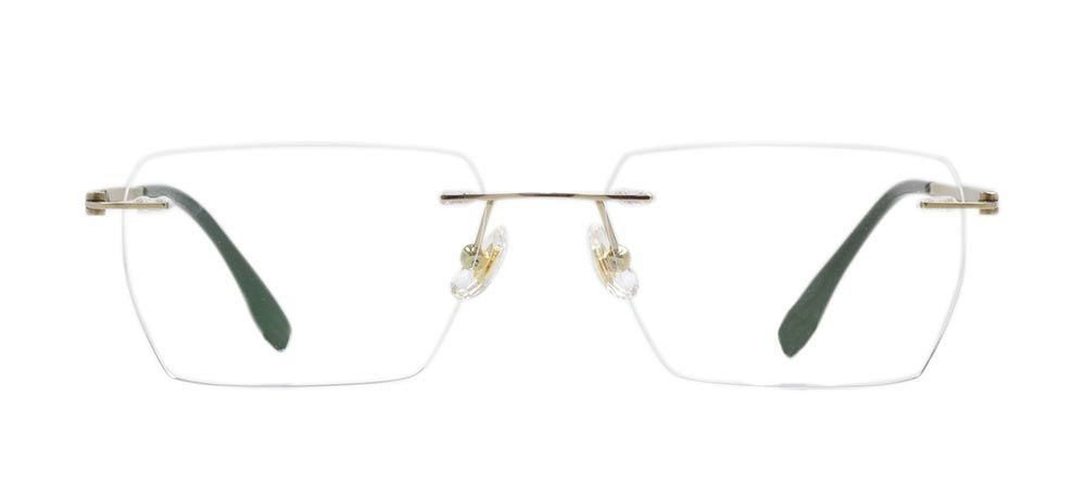 ROCOCO ROC 8562-C.01 Optik Genç Erkek,Kadın,Unisex Köşeli Çerçevesiz Titanyum - 1