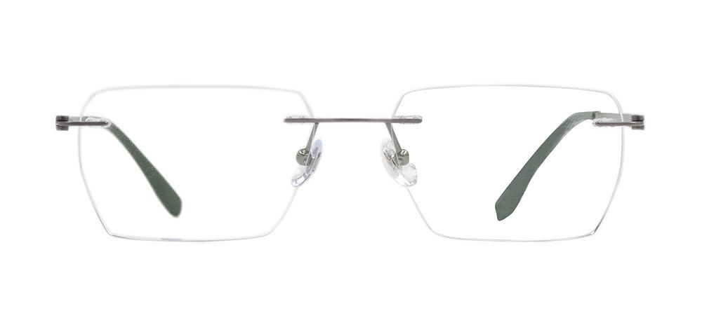 ROCOCO ROC 8562-C.03 Optik Genç Erkek Köşeli Çerçevesiz Titanyum - 1