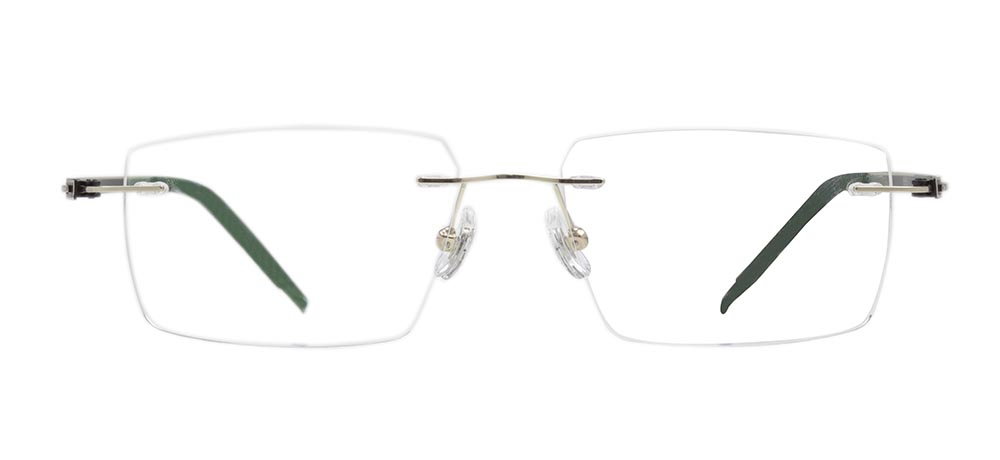ROCOCO ROC 8563-C.02 Optik Genç Erkek, Kadın, Unisex Köşeli Çerçeveli Titanyum - 1