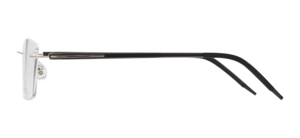 ROCOCO ROC 8563-C.02 Optik Genç Erkek, Kadın, Unisex Köşeli Çerçeveli Titanyum - 3