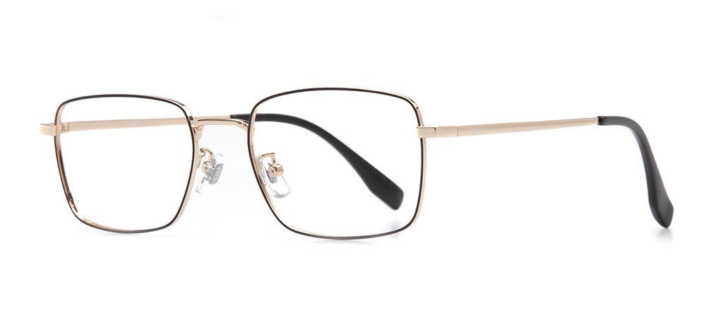 ROCOCO ROC 8570-C1 Optik Genç Erkek Köşeli Çerçeveli Titanyum - 2