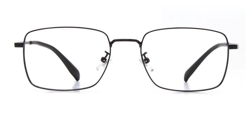 ROCOCO ROC 8570-C2 Optik Genç Erkek Köşeli Çerçeveli Titanyum - 1