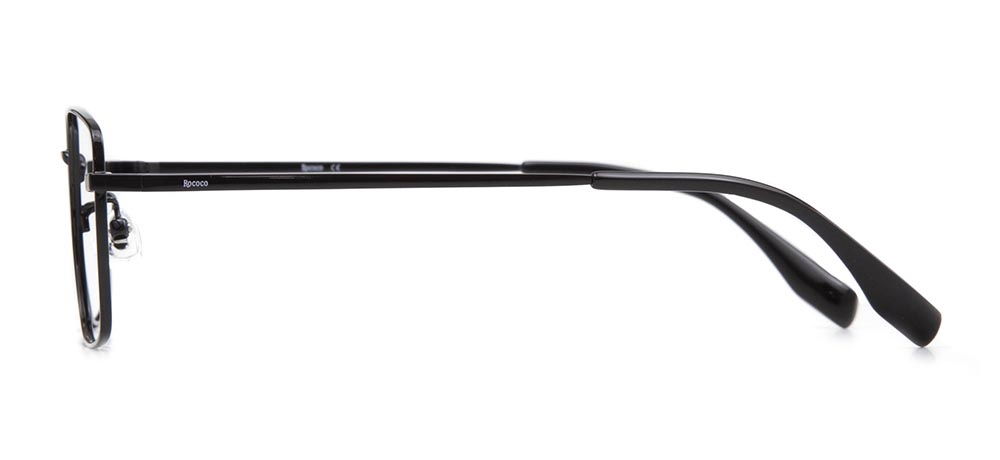 ROCOCO ROC 8570-C2 Optik Genç Erkek Köşeli Çerçeveli Titanyum - 3