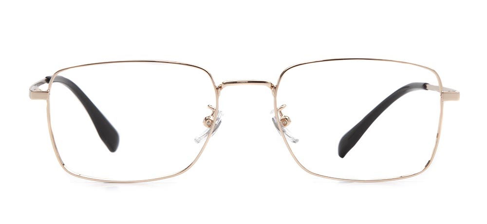 ROCOCO ROC 8570-C5 Optik Genç Erkek Köşeli Çerçeveli Metal - 1