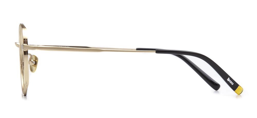 ROCOCO ROC 8580-C.02 Optik Genç Kadın Oval Çerçeveli Titanyum - 3