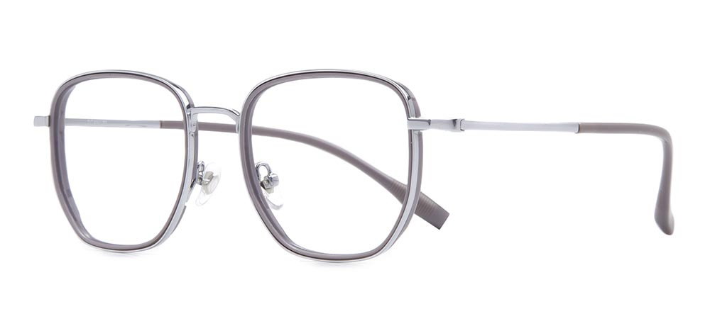 ROCOCO ROC 8581-C.05 Optik Genç Erkek, Kadın, Unisex Köşeli Çerçeveli Titanyum - 2