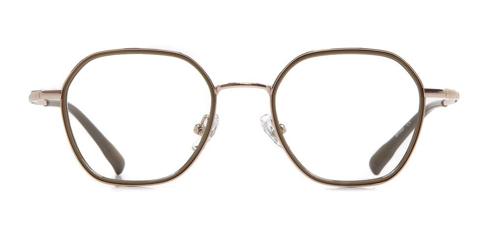 ROCOCO ROC 8587-C.04 Optik Genç Kadın Geometrik Çerçeveli Titanyum - 1