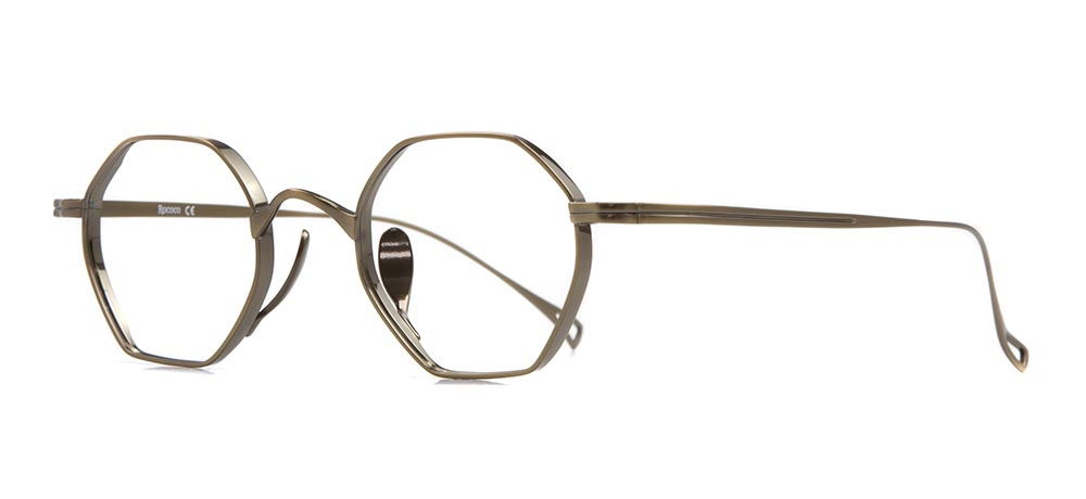ROCOCO ROC 8601-C.04 Optik Genç Erkek,Kadın,Unisex Geometrik Çerçeveli Titanyum - 2