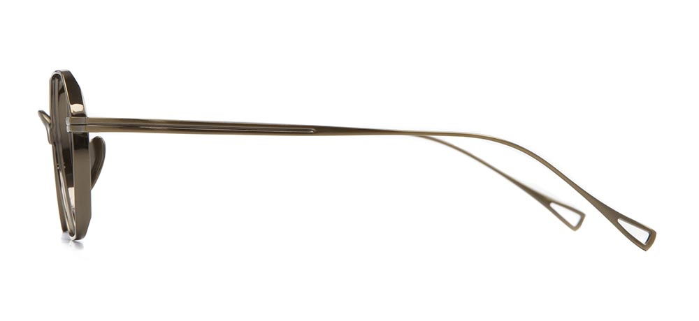 ROCOCO ROC 8601-C.04 Optik Genç Erkek,Kadın,Unisex Geometrik Çerçeveli Titanyum - 3