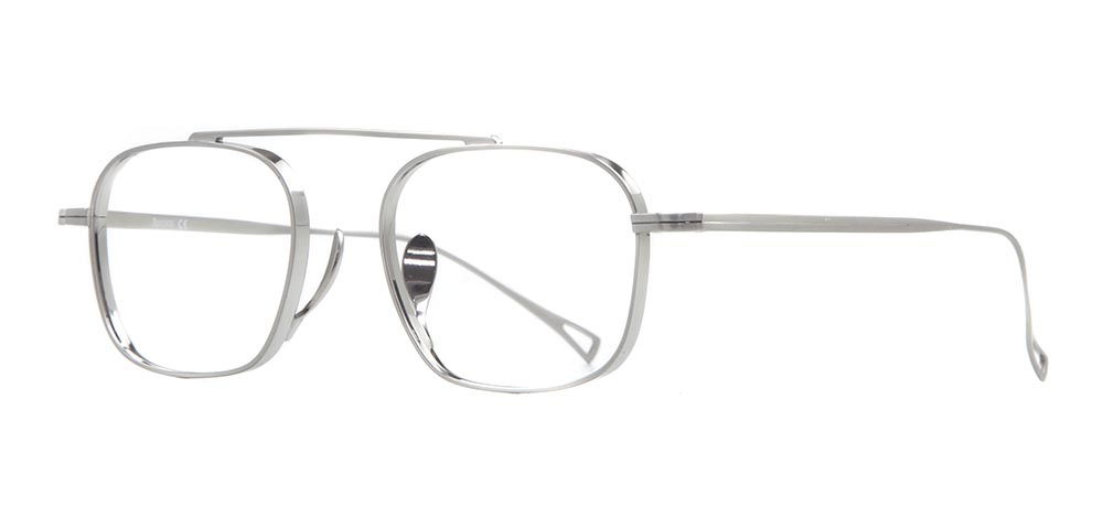 ROCOCO ROC 8602-C.01 Optik Genç Erkek Köşeli Çerçeveli Titanyum - 2