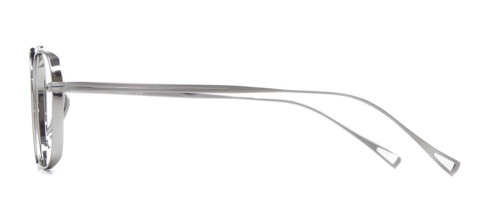 ROCOCO ROC 8602-C.01 Optik Genç Erkek Köşeli Çerçeveli Titanyum - 3