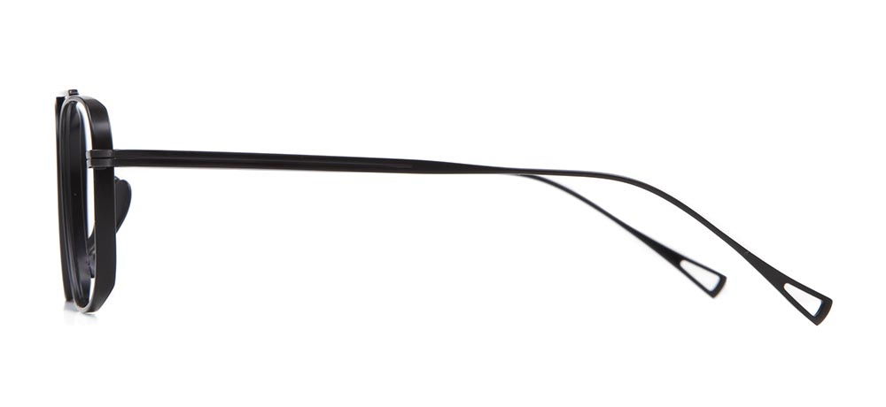 ROCOCO ROC 8602-C.06 Optik Genç Erkek Köşeli Çerçeveli Titanyum - 3