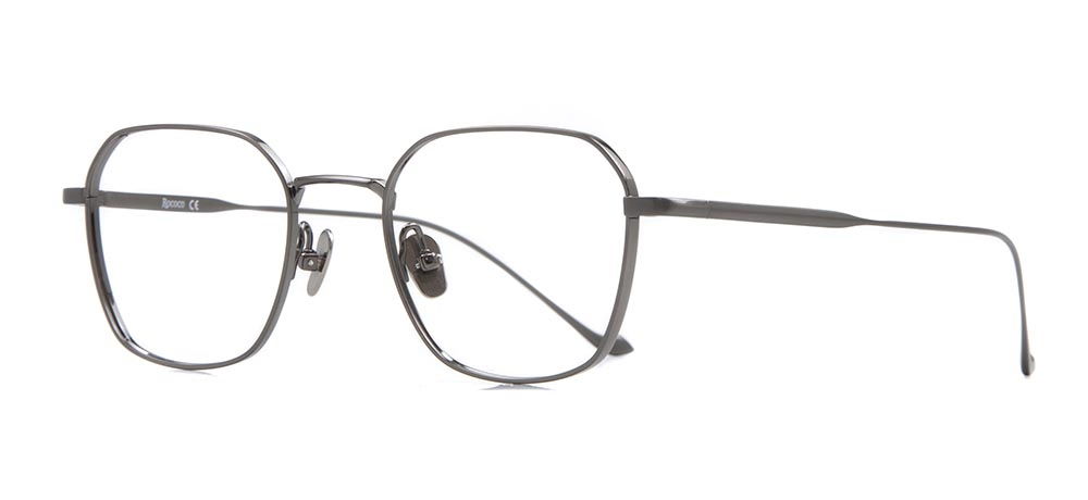 ROCOCO ROC 8605-C.02 Optik Genç Erkek,Kadın,Unisex Köşeli Çerçeveli Titanyum - 2