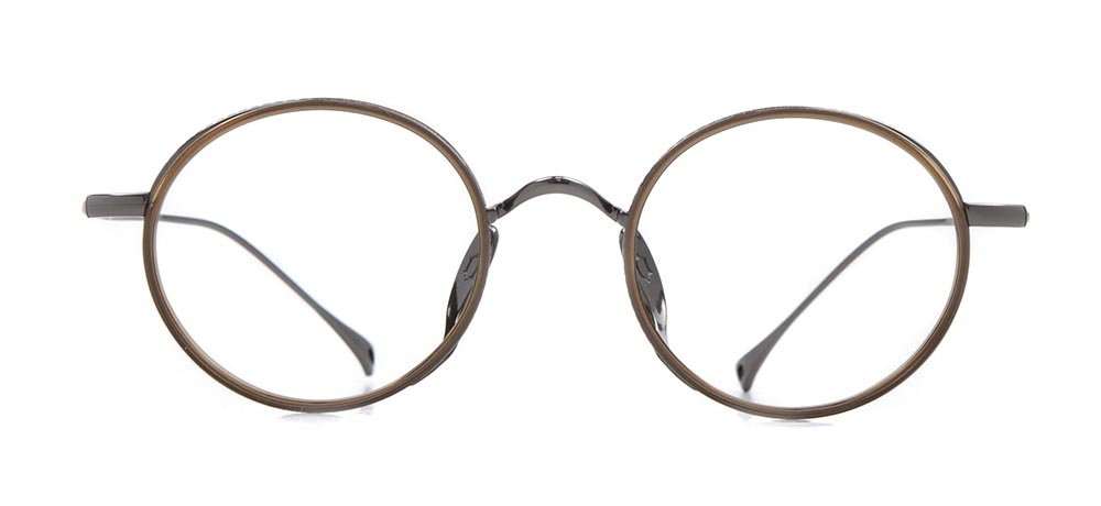 ROCOCO ROC 8607-C.02 Optik Genç Erkek, Kadın, Unisex Oval Çerçeveli Titanyum - 1
