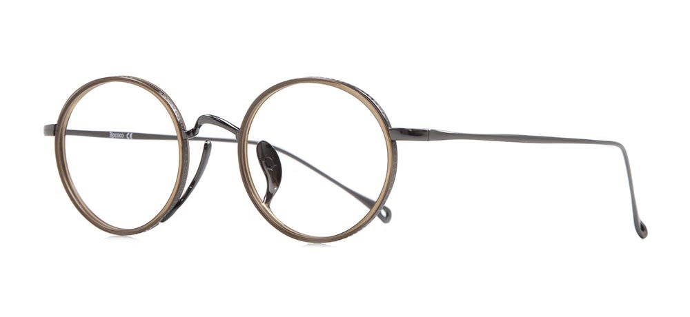 ROCOCO ROC 8607-C.02 Optik Genç Erkek, Kadın, Unisex Oval Çerçeveli Titanyum - 2