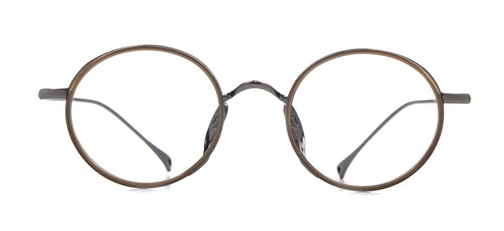 ROCOCO ROC 8607-C.02 Optik Genç Erkek,Kadın,Unisex Oval Çerçeveli Titanyum - 1