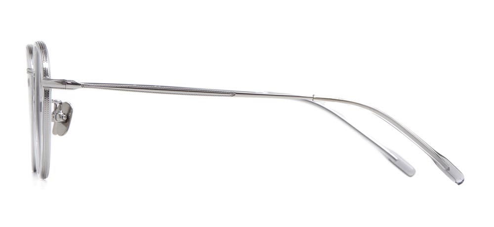 ROCOCO ROC 8608-C.01 Optik Genç Erkek,Kadın,Unisex Oval Çerçeveli Titanyum - 3