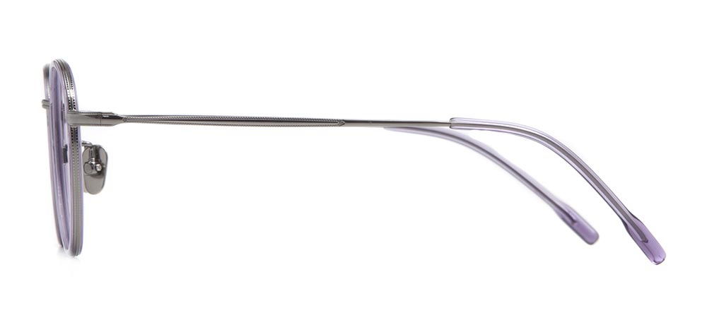 ROCOCO ROC 8608-C.02 Optik Genç Kadın Oval Çerçeveli Titanyum - 3