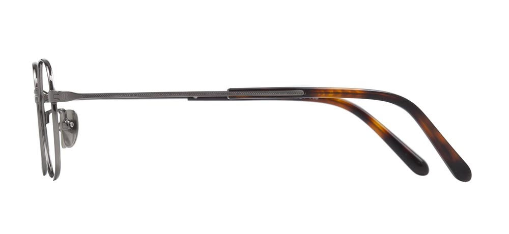 ROCOCO ROC 8609-C.02 Optik Genç Erkek,Kadın,Unisex Yarı-Oval Çerçeveli Titanyum - 3