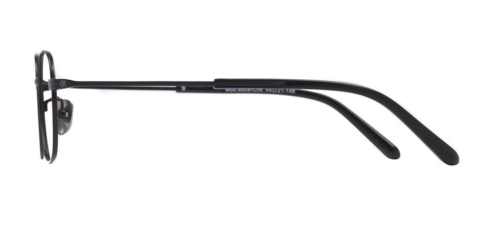 ROCOCO ROC 8609-C.06 Optik Genç Erkek, Kadın, Unisex Yarı-Oval Çerçeveli Titanyum - 3