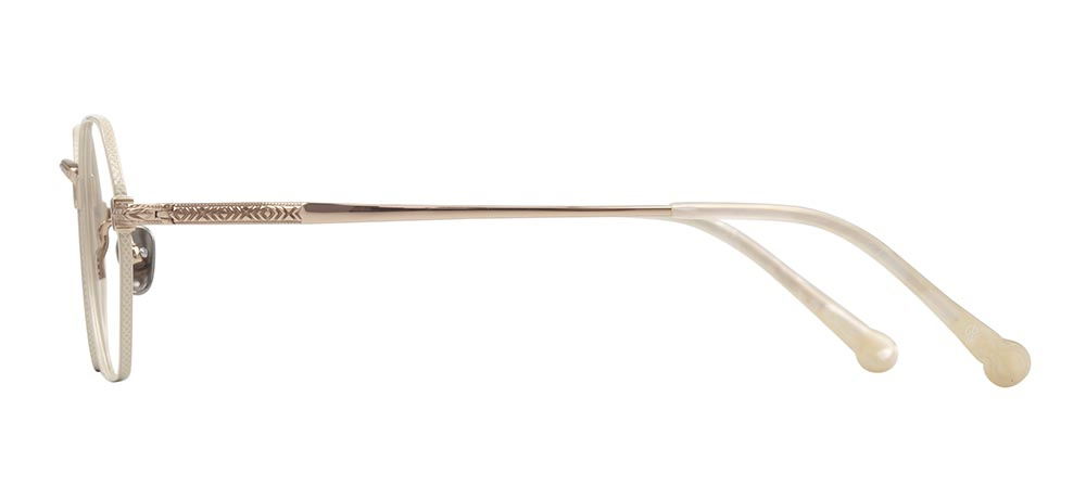 ROCOCO ROC 8610-C.01 Optik Genç Kadın Geometrik Çerçeveli Titanyum - 3